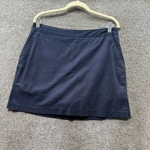 Adidas Golf Skirt Skort Size 10 Stretch‎ Casual Athletic Activewear Blue